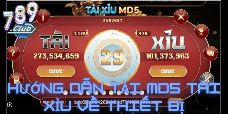 Hướng Dẫn Tải MD5 Tài Xỉu Về Thiết Bị