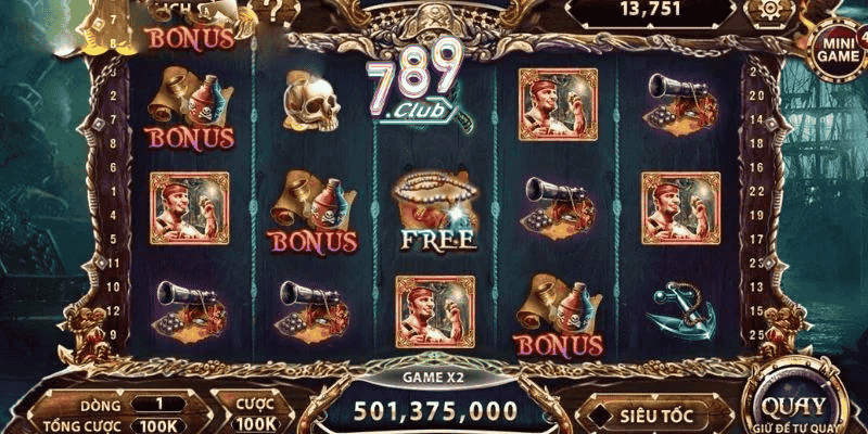 No hu vua hai tac 789club